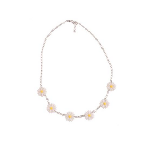 Collier avec fleurs