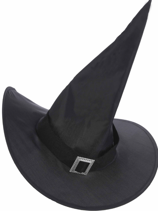 Chapeau sorcière avec boucle adulte Halloween