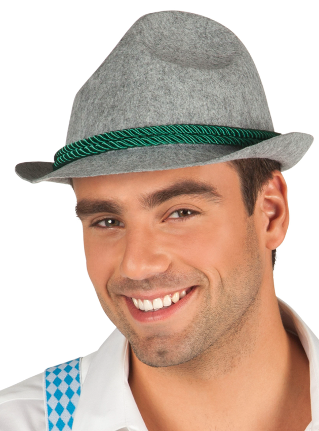Chapeau bavarois gris