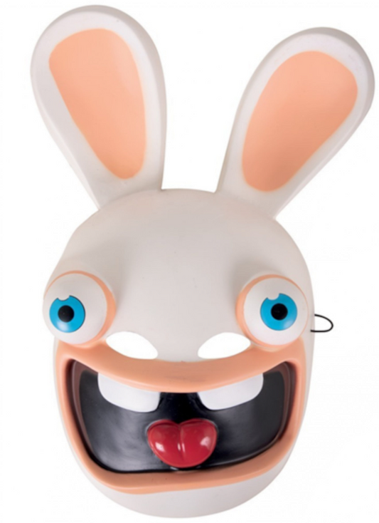 Masque en plastique Lapins Crétins™