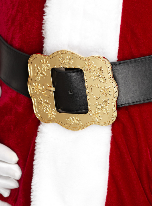 Ceinture Père Noël luxe adulte