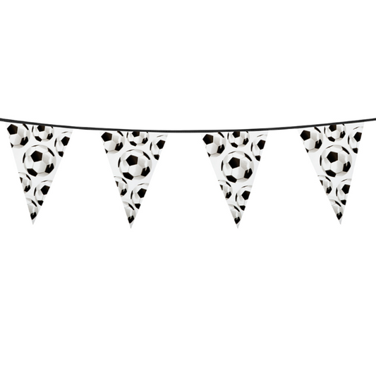 Guirlande à fanions Foot party 6 m