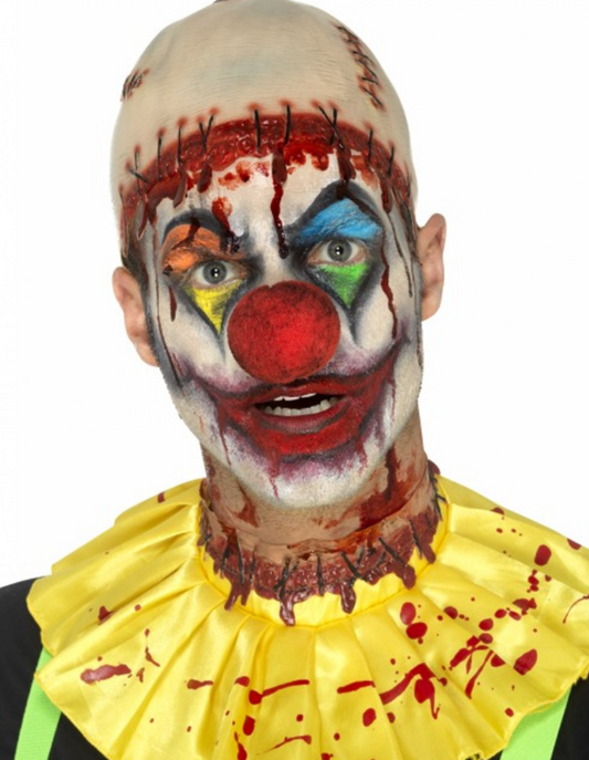 Kit clown effrayant latex adulte Halloween