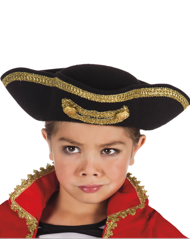 Chapeau capitaine pirate enfant