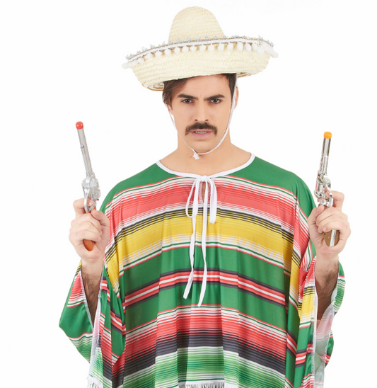 Déguisement mexicain à franges homme