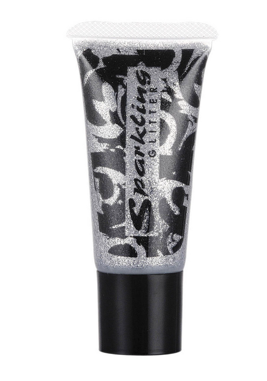 Gel pailleté argent