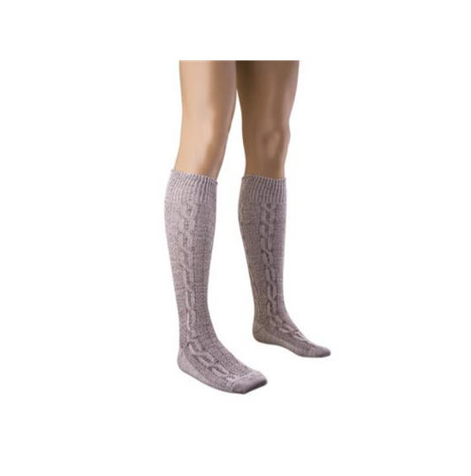 Chaussettes tiroler grises T41-46 40 cm