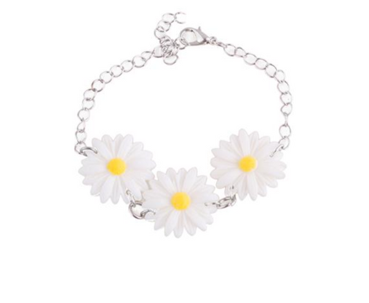 Bracelet avec fleurs