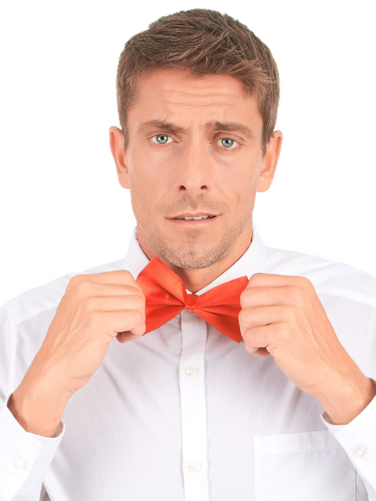 Noeud papillon rouge adulte