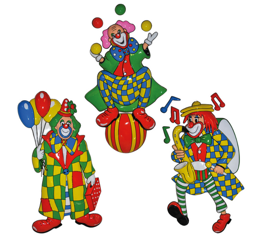 Décorations clown modèle aléatoire