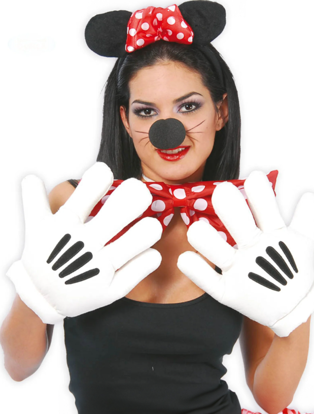 Gants mains géantes souris adulte
