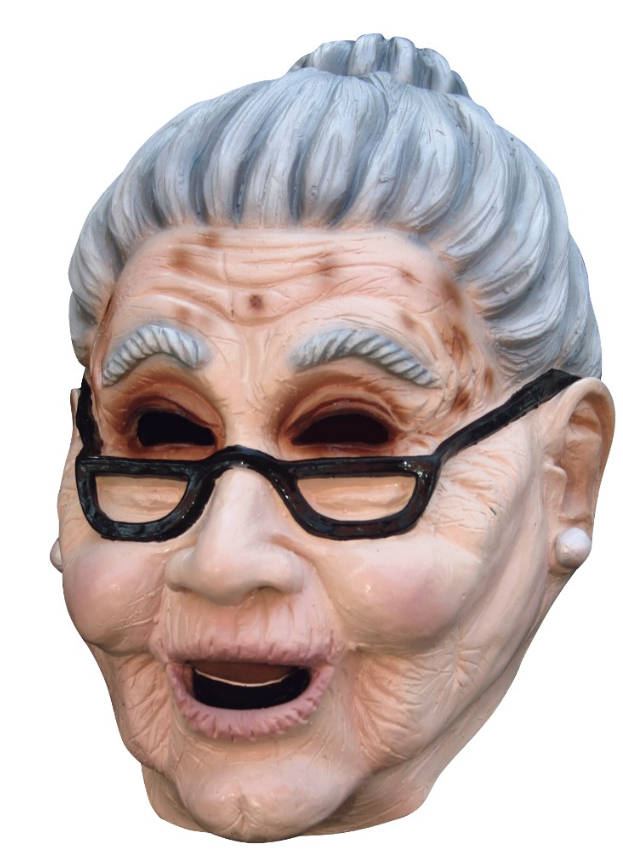 Masque grand-mère adulte