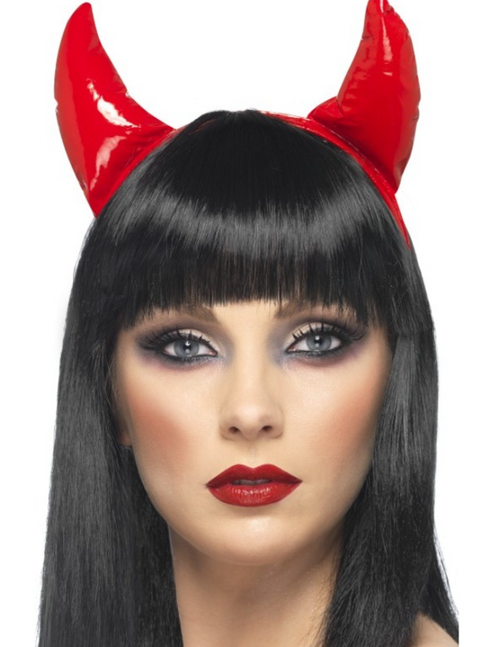 Cornes diable rouge adulte Halloween