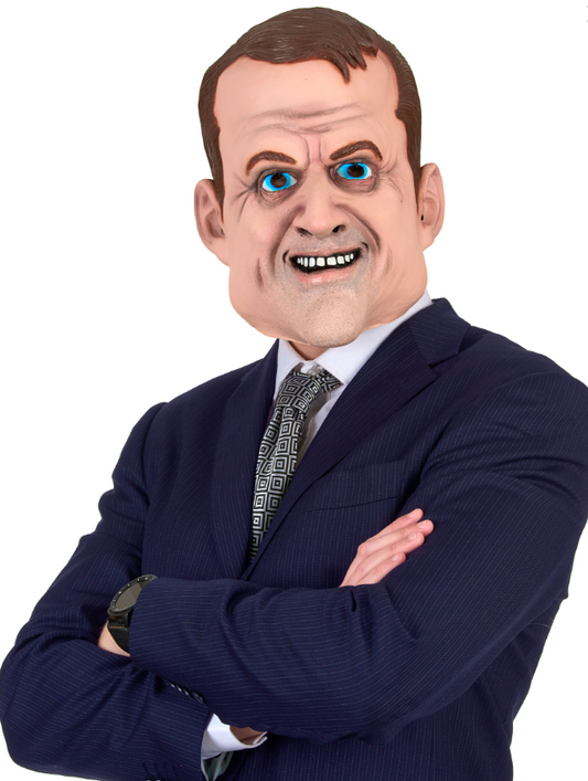 Masque humoristique en latex Emmanuel adulte