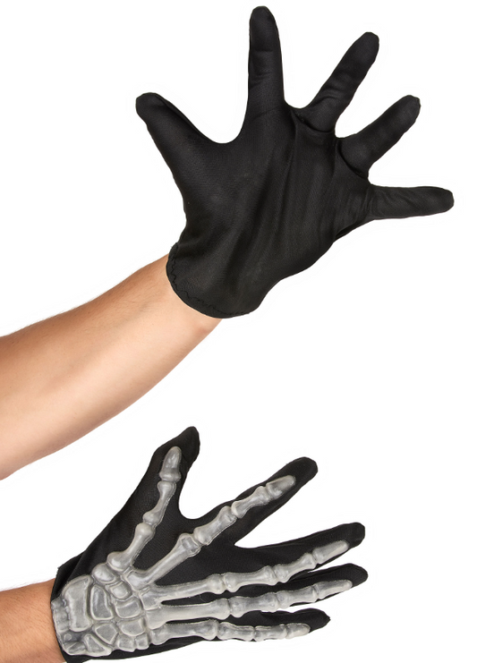 Gants squelette Halloween