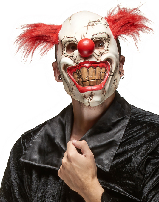 Masque clown méchant adulte Halloween
