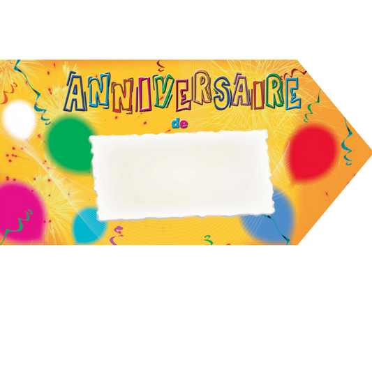 Flèche Signalétique Anniversaire
