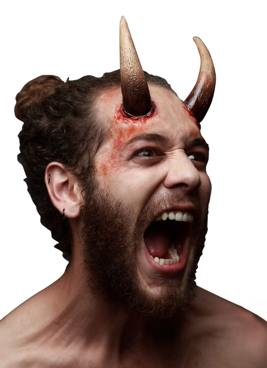 Fausses cornes diaboliques adulte Halloween