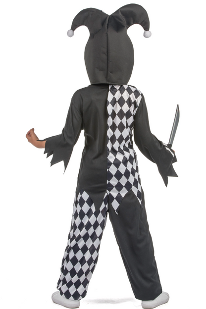 Déguisement arlequin ensanglanté garçon