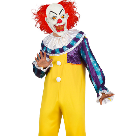 Déguisement clown de film d'horreur adulte