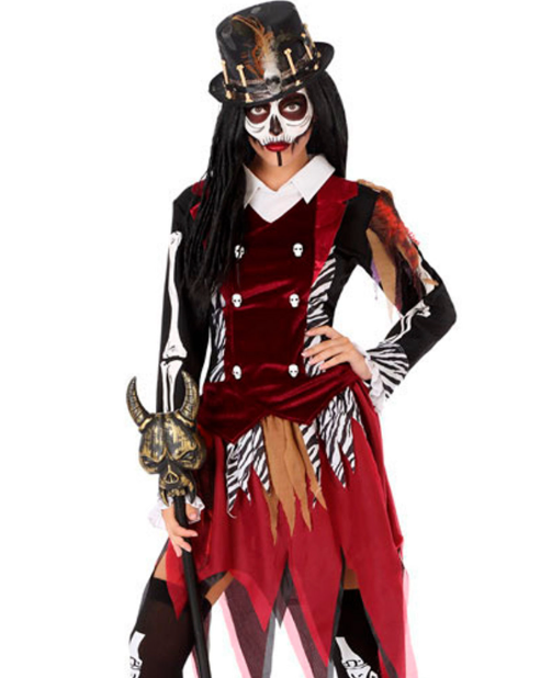 Déguisement sorcière vaudou femme