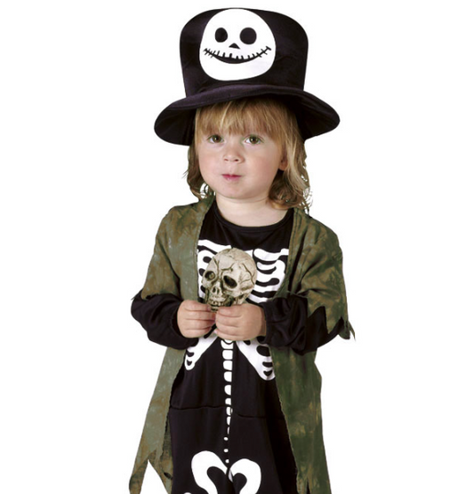 Déguisement squelette de la nuit enfant Halloween