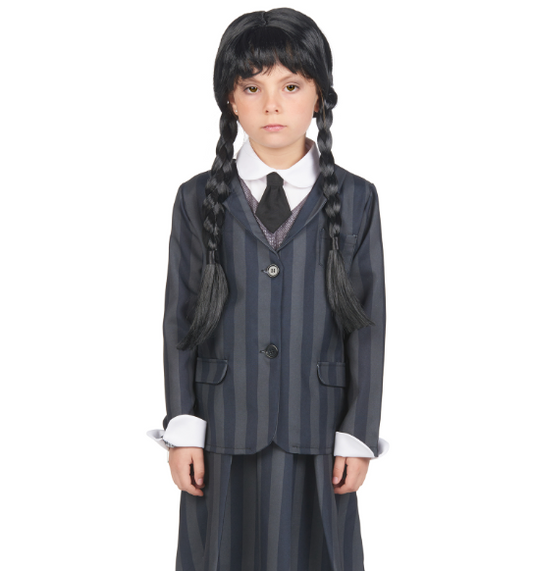 Déguisement uniforme scolaire gothique enfant