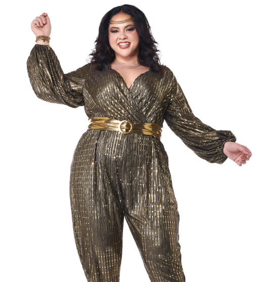 Déguisement disco queen grande taille femme
