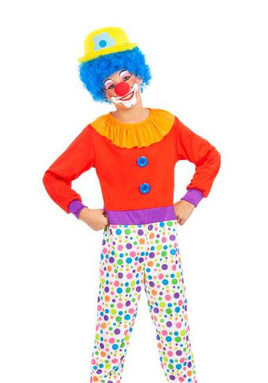 Déguisement de Clown à Pois pour garçon