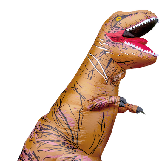 Déguisement T-rex gonflable adulte