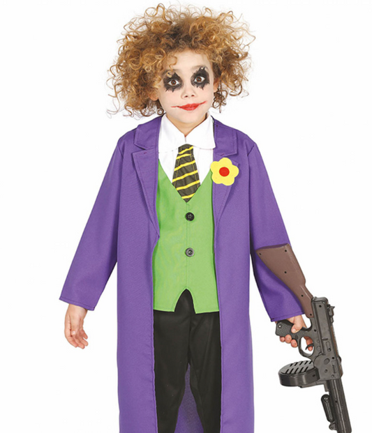 Déguisement clown joker fou enfant