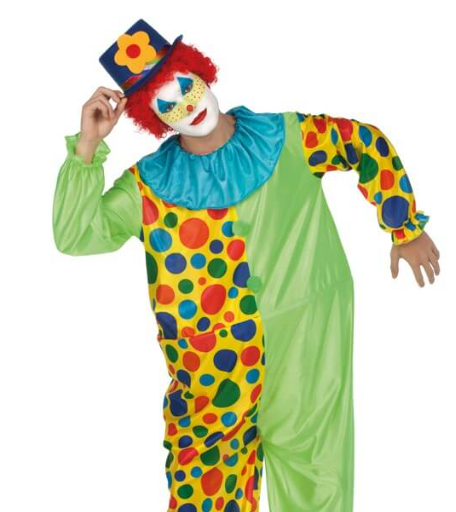 Déguisement de Clown avec Anneau pour homme