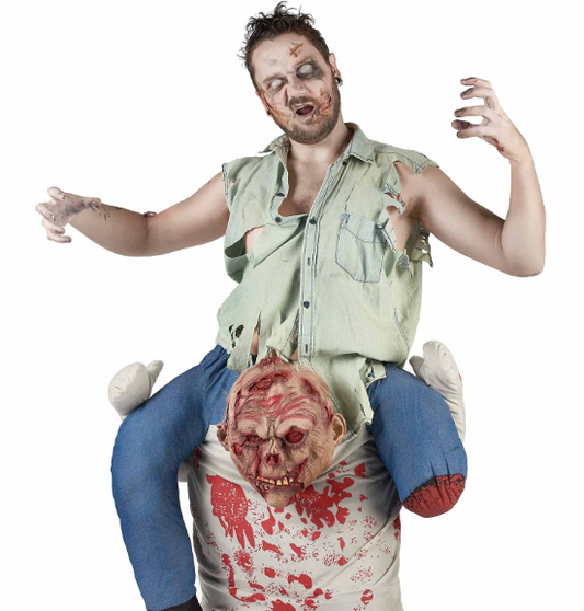 Déguisement porte-moi zombie adulte Halloween