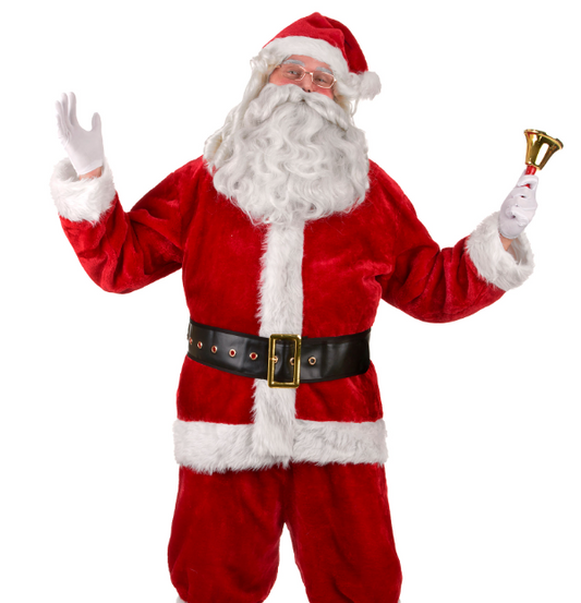 Déguisement complet père Noël Luxe adulte