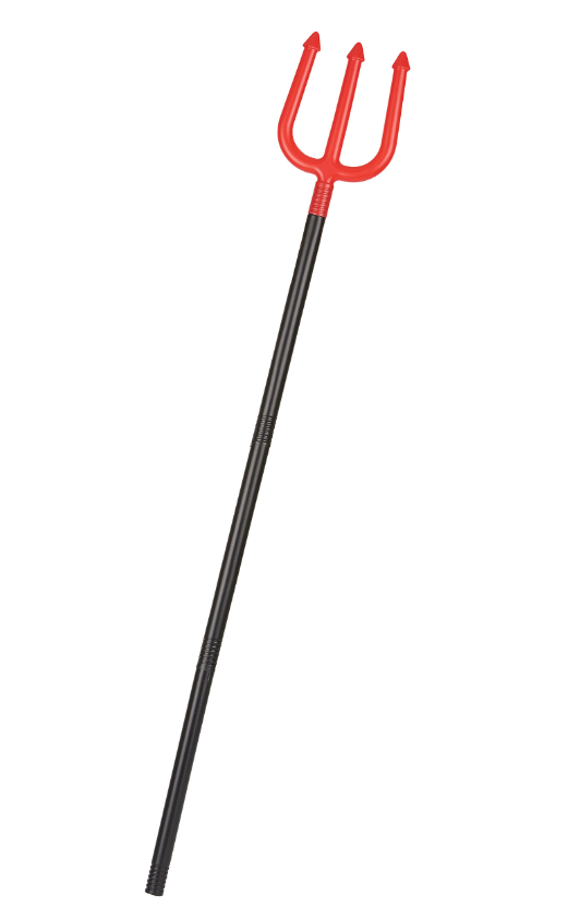 Fourche rouge diable 120 cm