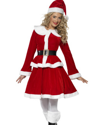 Déguisement Mère Noël ensemble femme