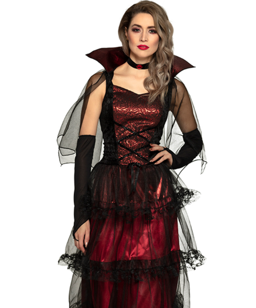 Déguisement vampiresse élégante femme