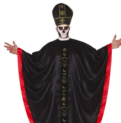 Déguisement cardinal satanique adulte