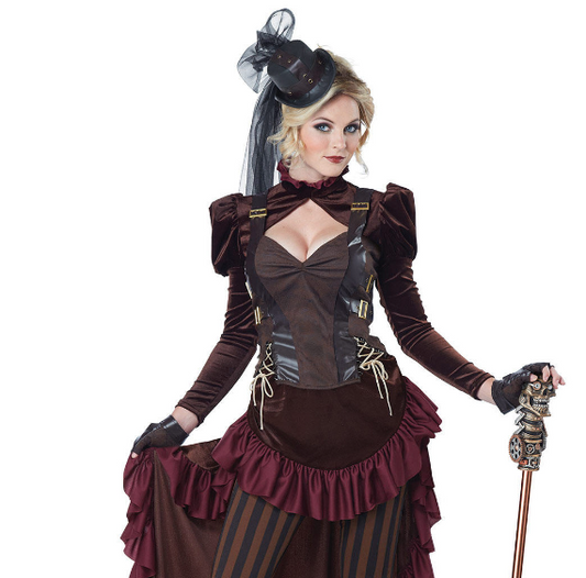 Déguisement steampunk sexy femme