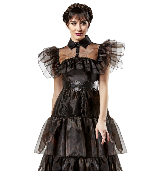 Déguisement robe de bal Mercredi Addams™ femme