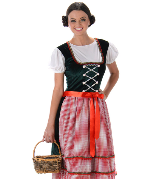 Déguisement Bavaroise robe longue femme