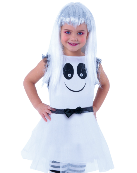 Déguisement fantômette avec yeux mobiles fille