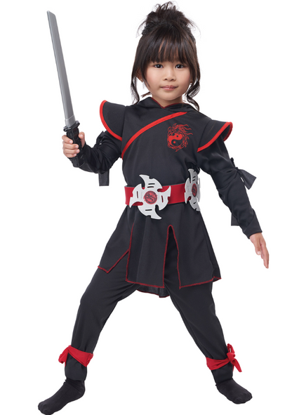 Déguisement ninja luxe fille
