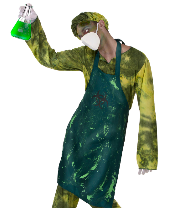 Déguisement chirurgien radioactif homme