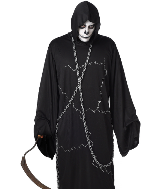 Déguisement faucheur enchaîné homme