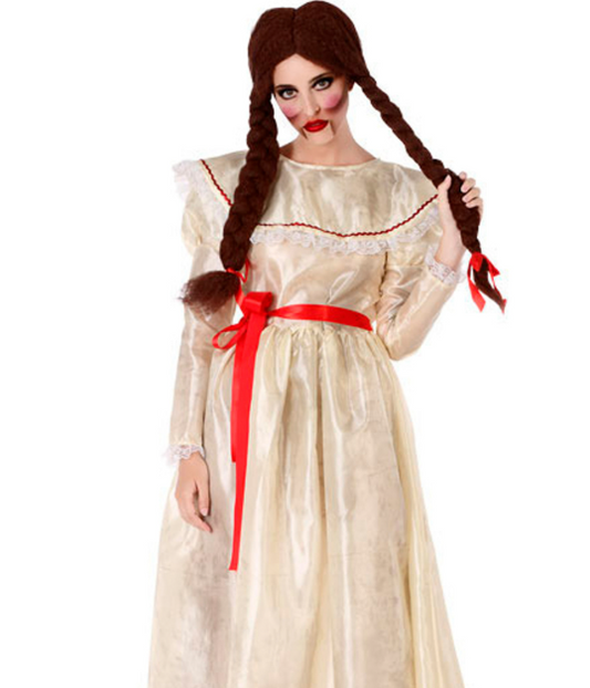 Déguisement poupée vintage maléfique femme