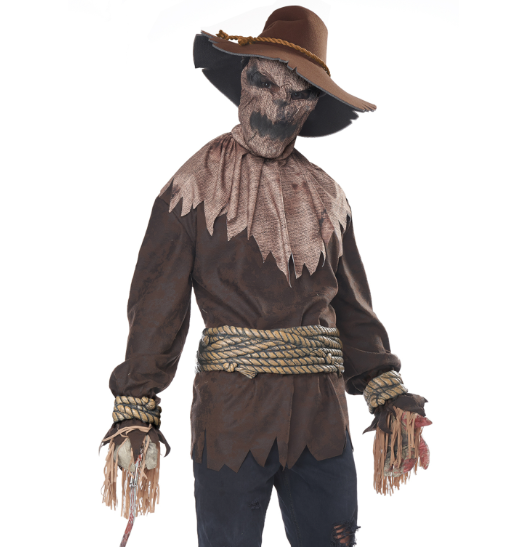 Déguisement épouvantail terrifiant luxe adulte