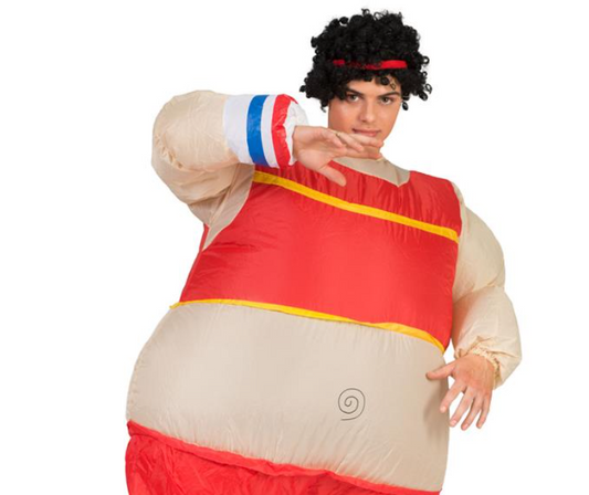 Déguisement athlète gonflable