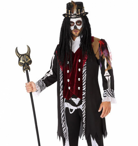 Déguisement sorcier vaudou homme