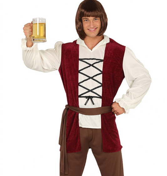 Déguisement tavernier médiéval homme